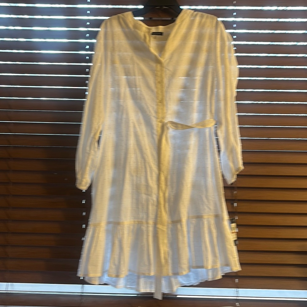 Woman’s Tommy Hilfiger white dress